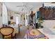 Unique bedroom with eclectic decor and access to patio at 931 And 925 Florida Ave, Palm Harbor, FL 34683