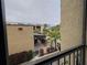 View of a community pool and patio from a balcony at 107 S Obrien St # 220, Tampa, FL 33609