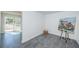 Spacious bonus room with grey tile floor and exterior access at 2835 Freemont S Ter, St Petersburg, FL 33712