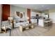 Open concept kitchen with island and stainless steel appliances at 31277 Midnight Sun Way, Wesley Chapel, FL 33545