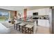 Modern kitchen with stainless steel appliances and island at 31279 Midnight Sun Way, Wesley Chapel, FL 33545