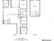 Two-story house floor plan showing bedroom and bathroom layouts at 32397 Bannack Ln, Wesley Chapel, FL 33543