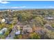 Wide aerial view of the house and surrounding neighborhood, near the coast at 345 Dr Ml King Jr N St, Safety Harbor, FL 34695