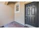 Close up of a front door entrance at 3900 Claybrook Dr, Wesley Chapel, FL 33544