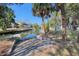 Private canal access with dock, ideal for kayaks or small boats at 6119 Beacon Point Dr, Weeki Wachee, FL 34607