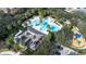 Resort-style pool and playground area at 12705 Bramfield Dr, Riverview, FL 33579