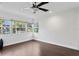 Bright living room with hardwood floors and large windows at 156 29Th N Ave, St Petersburg, FL 33704