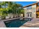 Private pool with ample patio space for relaxing at 156 29Th N Ave, St Petersburg, FL 33704