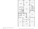 Detailed floor plan showcasing the layout of the home, including dimensions of all rooms at 2471 Kensington Greens Dr, Sun City Center, FL 33573