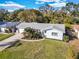 Well-maintained single-level home with a spacious green lawn, complemented by a paved driveway and lush front garden at 2555 68Th S Ave, St Petersburg, FL 33712