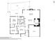 Detailed floorplan layout showcasing room dimensions, and total square footage at 3116 Swan Ln, Safety Harbor, FL 34695