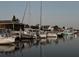 View of boats docked on the canal at 4346 Marine Pkwy, New Port Richey, FL 34652