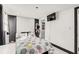 Bedroom with white dresser and patterned bedding at 4408 W Minnehaha St, Tampa, FL 33614