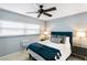 Serene bedroom featuring a plush bed, stylish décor, and ample natural light at 505 67Th Ave # 5, St Pete Beach, FL 33706