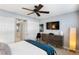 Well-organized bedroom features a spacious closet and ample storage at 505 67Th Ave # 5, St Pete Beach, FL 33706