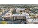 Aerial view of the community showcasing the building's layout, pool, and surrounding greenery at 5820 N Church Ave # 247, Tampa, FL 33614