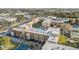 Overhead view of the building and amenities, including pool, parking, and recreational area at 5820 N Church Ave # 247, Tampa, FL 33614