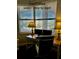 Den or office with views of the harbor through large window at 8040 Sailboat Key S Blvd # 304, St Pete Beach, FL 33707