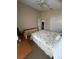 Bedroom with double bed and wood dresser at 11425 Billingham Blvd, Spring Hill, FL 34609