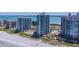 Pictureque areal view of the condo towers, swimming pools, and beautiful beach at 1540 Gulf Blvd # 1705, Clearwater, FL 33767