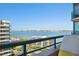 Breathtaking view from the balcony overlooking the water and cityscape at 1540 Gulf Blvd # 1705, Clearwater, FL 33767