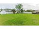 Spacious backyard with a shed and deck at 1613 Druid E Rd, Clearwater, FL 33756
