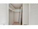 Spacious closet with built-in shelving at 1655 S Highland Ave # D238, Clearwater, FL 33756