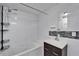Updated bathroom with a jetted tub and shower at 3005 E Shadowlawn Ave, Tampa, FL 33610