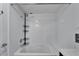 Bathroom with a shower/tub combo and modern fixtures at 3005 E Shadowlawn Ave, Tampa, FL 33610