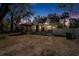 Evening view of the house and gazebo at 3005 E Shadowlawn Ave, Tampa, FL 33610