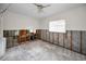 A bedroom under renovation, with exposed framing and utilities at 311 15Th Ave, Indian Rocks Beach, FL 33785