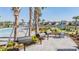Community grill area with tables and chairs at 3888 Almond Brook Blvd, Land O Lakes, FL 34638