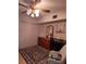 Bedroom with closet, bureau, and ceiling fan at 4140 55Th N St # 1115, Kenneth City, FL 33709