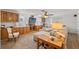 Spacious living room with sectional sofa and built-in cabinets at 5152 Victoria Ln, Holiday, FL 34690