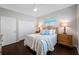 Nicely decorated bedroom with a closet and ceiling fan at 5501 E Longboat Blvd, Tampa, FL 33615