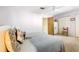 This bedroom features twin beds and a large closet at 5603 80Th N St # 512, St Petersburg, FL 33709