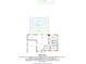 Detailed floor plan highlighting dimensions of rooms, including a swimming pool, porch and bedrooms at 8421 Flagstone Dr, Tampa, FL 33615