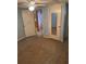 Bedroom featuring a ceiling fan and doorway view to another room at 10120 N Aster Ave, Tampa, FL 33612