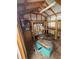 Interior view of shed with miscellaneous items at 10120 N Aster Ave, Tampa, FL 33612