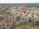 Aerial view of a house in a quiet residential neighborhood at 1045 Tracey Ann Loop, Seffner, FL 33584