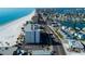 Beautiful coastal view of new condos, beach, and intercoastal waterway at 13500 Gulf Blvd # 702, Madeira Beach, FL 33708