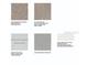 Samples featuring carpets, floor tiles, cabinet doors, quartz, and paint for the new home at 2075 Hallier Cv, Wesley Chapel, FL 33543