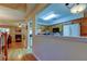 Inviting view into the kitchen and dining space with an open view to the living room at 2559 Stony Brook Ln, Clearwater, FL 33761