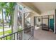 Comfortable porch offering convenient access to stairway and natural light at 4212 126Th W St # 401, Cortez, FL 34215