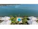 Gorgeous pool with spectacular water views at 7300 Sunshine Skyway S Ln # 202, St Petersburg, FL 33711