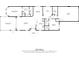 Floor plan of a house showing the layout of rooms including the kitchen, bedrooms, bathrooms and living spaces at 11309 Callisia Dr, Odessa, FL 33556