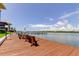 Scenic dock overlooking calm waters, perfect for relaxing and enjoying the serene waterfront views at 19701 Gulf Blvd # 328, Indian Shores, FL 33785