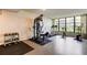 Community fitness center featuring various exercise machines and weights for residents at 19701 Gulf Blvd # 328, Indian Shores, FL 33785