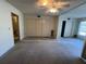 Living room with large closet space, offering plenty of storage and design potential at 2100 World Parkway Blvd # 56, Clearwater, FL 33763