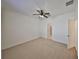 Bedroom featuring neutral carpeting with attached bathroom access at 6004 Sweet Birch Dr, Riverview, FL 33578